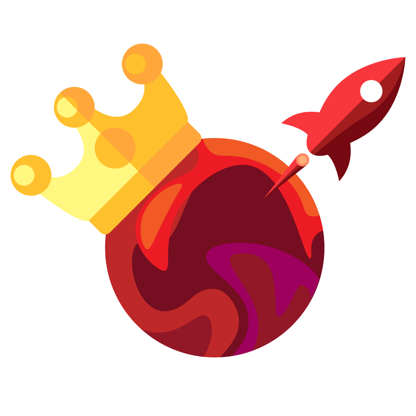 Oranjefeest Marslanden mascotte